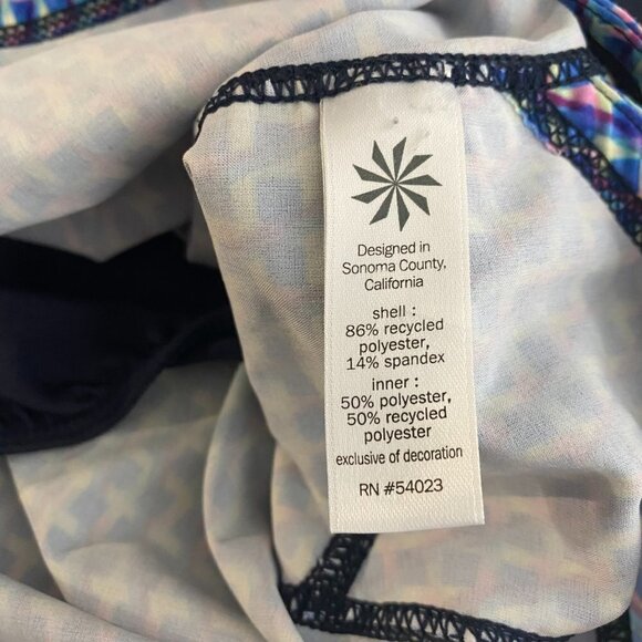 Athleta Vivid Ready Set Short Geo Paradise Reamult Printed Women's Small - Picture 7 of 8